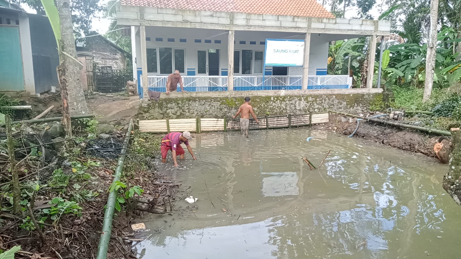 Wujudkan Kemandirian Ekonomi, Saung Ilmu Desa Dondong Kembangkan Budidaya Lele